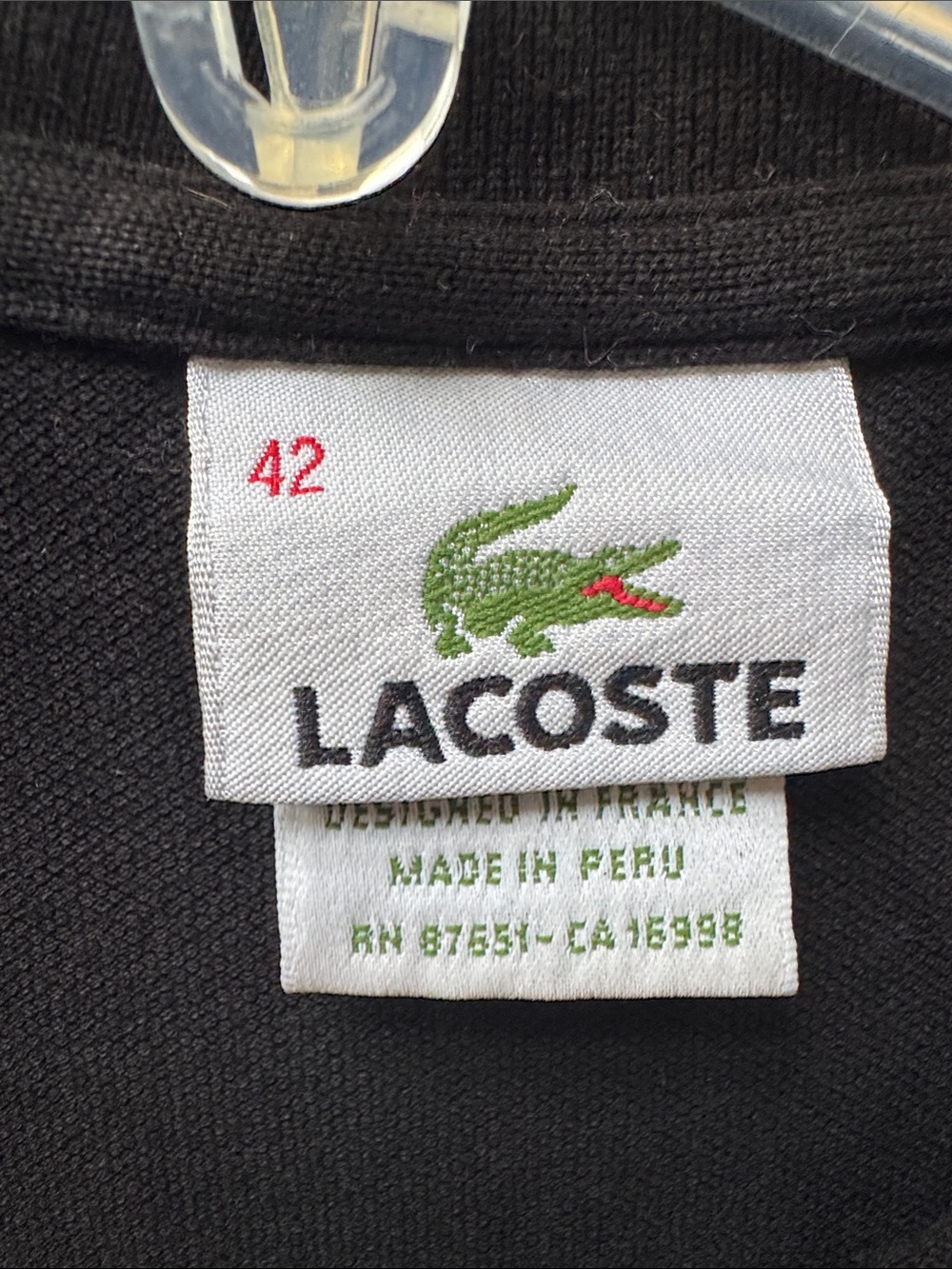 Lacoste women’s polo size small - Picture 3 of 6